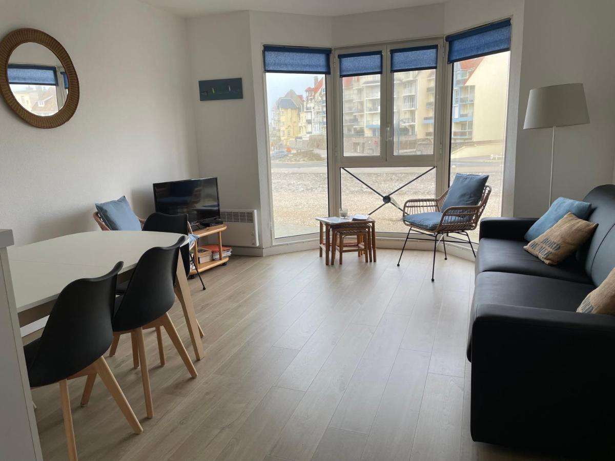 Appartement Wimereux "Les Pieds Dans L'Eau", Parking, Wifi Luaran gambar